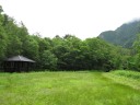 六百山は雲で見えません